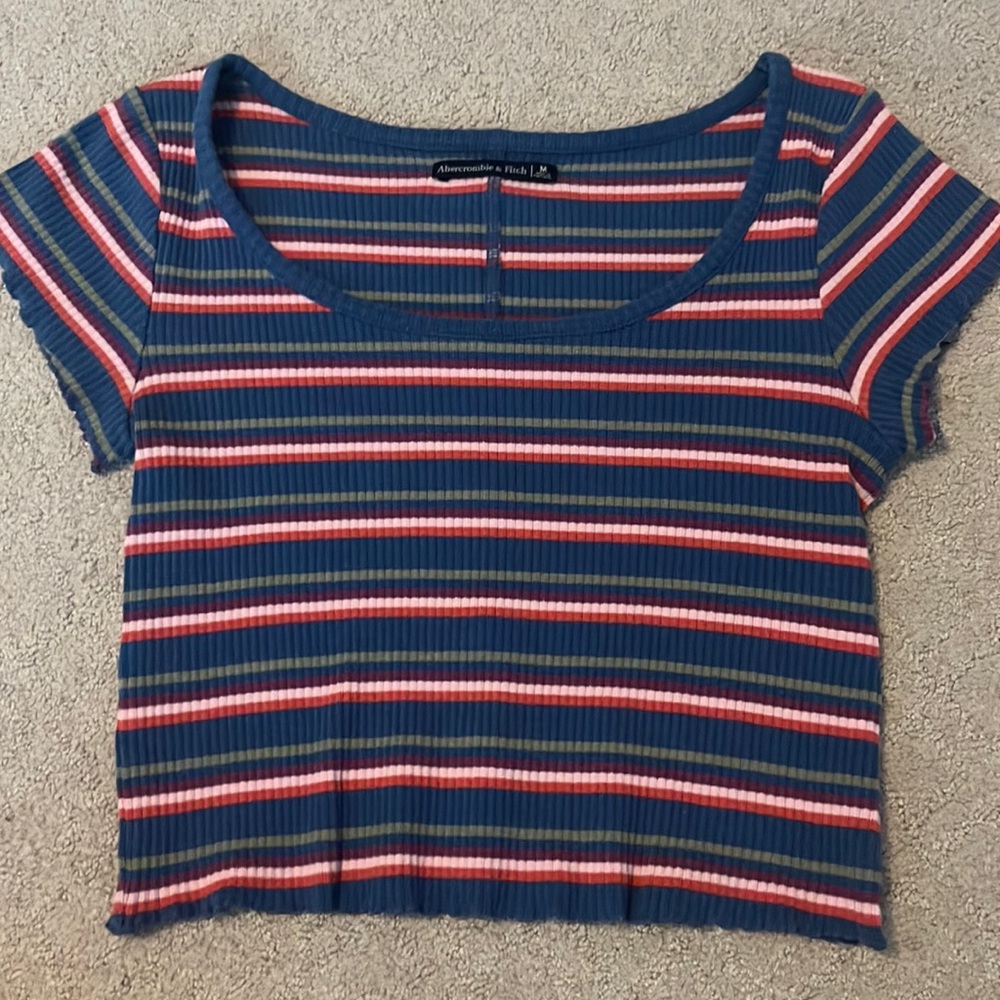 Abercrombie striped shirt